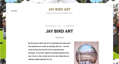 Desktop Screenshot of jaybirdart.com